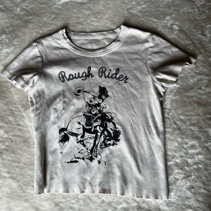 Brandy Melville Rough rider tee